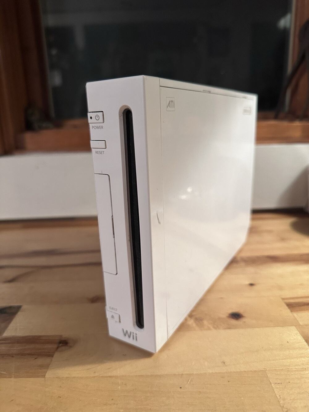 Nintendo Wii White Console Only Bundle RVL-001 GameCube Compatible OEM AC Power